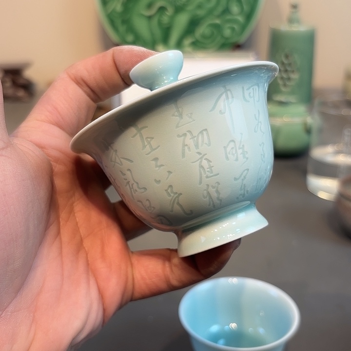 瓷片龙泉青瓷福利青瓷