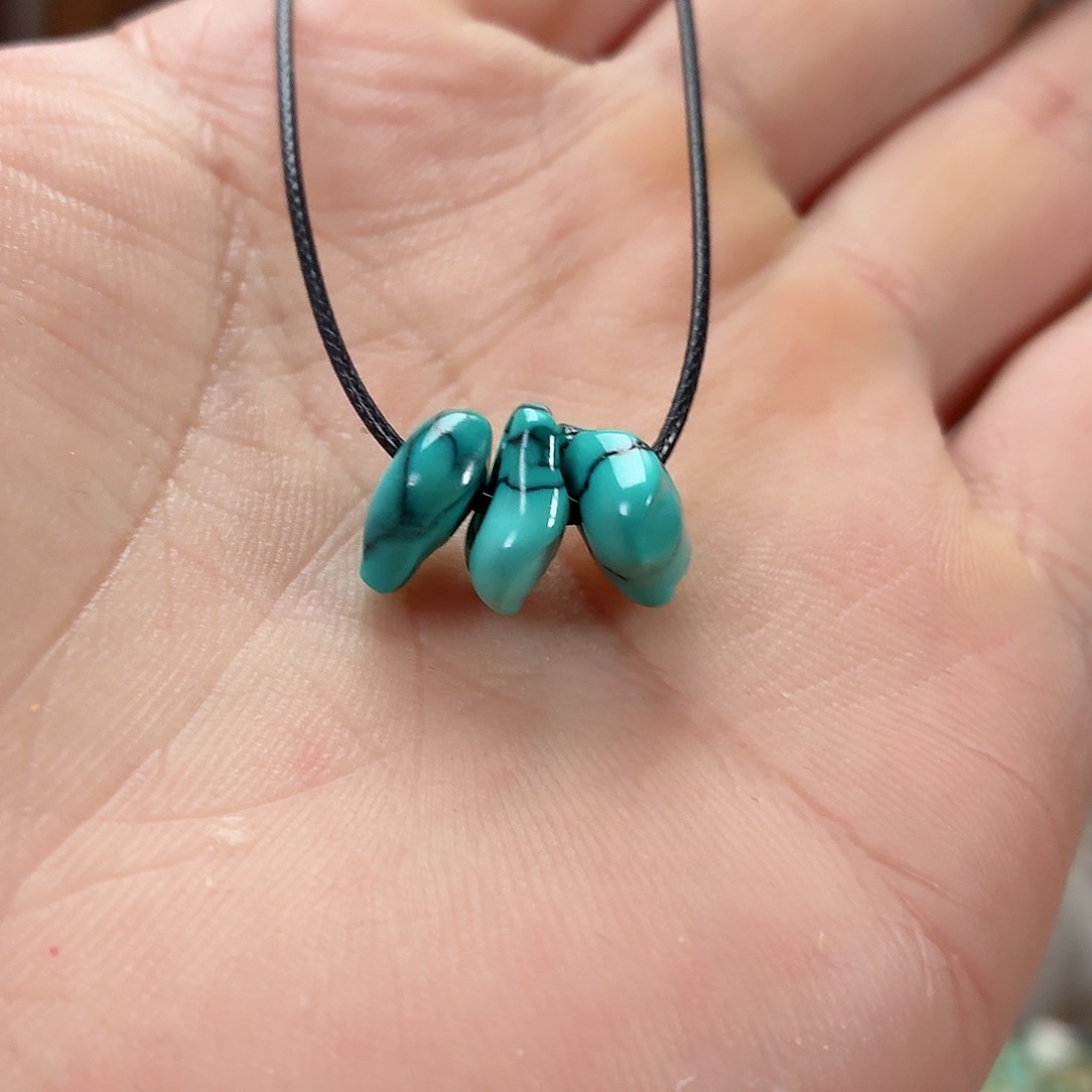 未镶嵌绿松石珠宝奇石