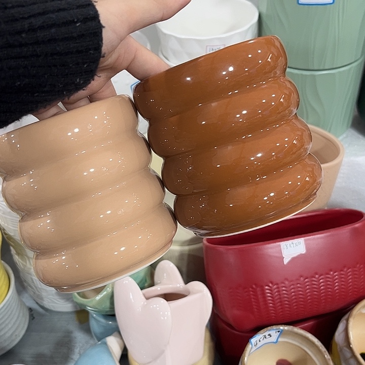 陶瓷花盆全场10包邮