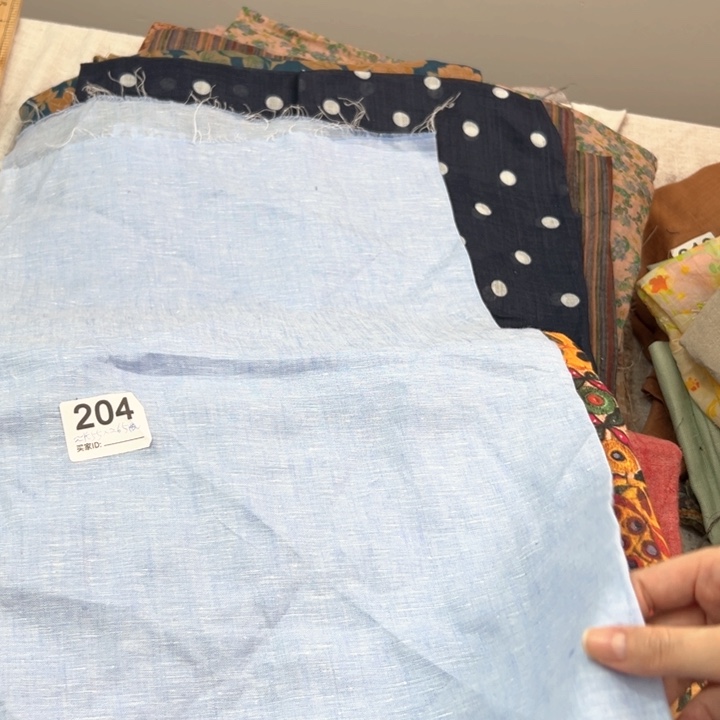 麻204纯亚麻色织福利 单拍不发