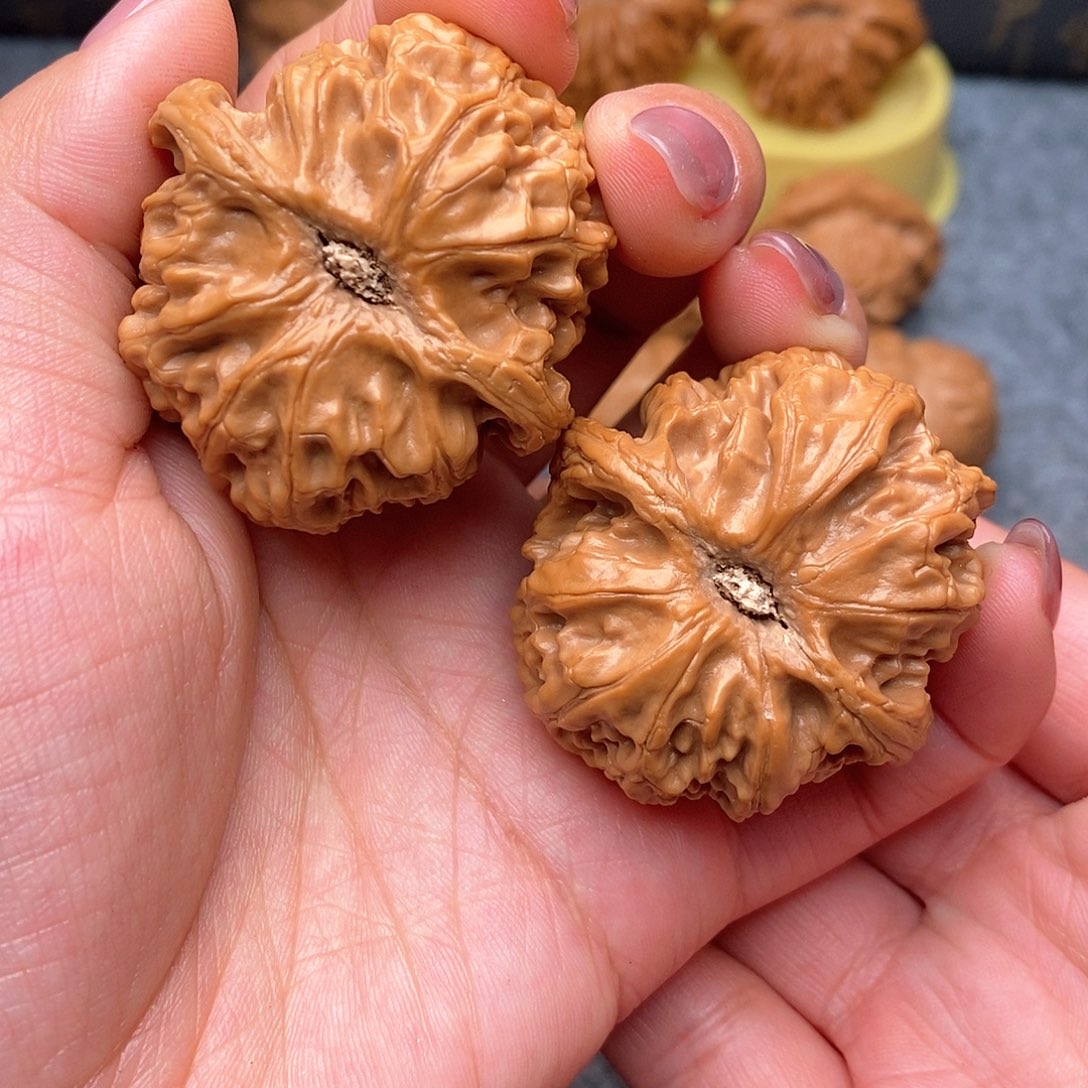 文玩核桃把件苹果42全