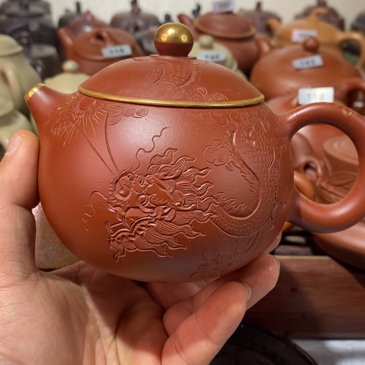 紫砂茶壶精工制作