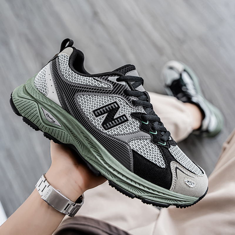 NEW BOLUNE/新百伦秋冬款潮鞋时尚男士男鞋百搭保暖老爹鞋