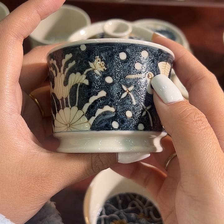 杯熊*宝景德镇陶瓷杯子