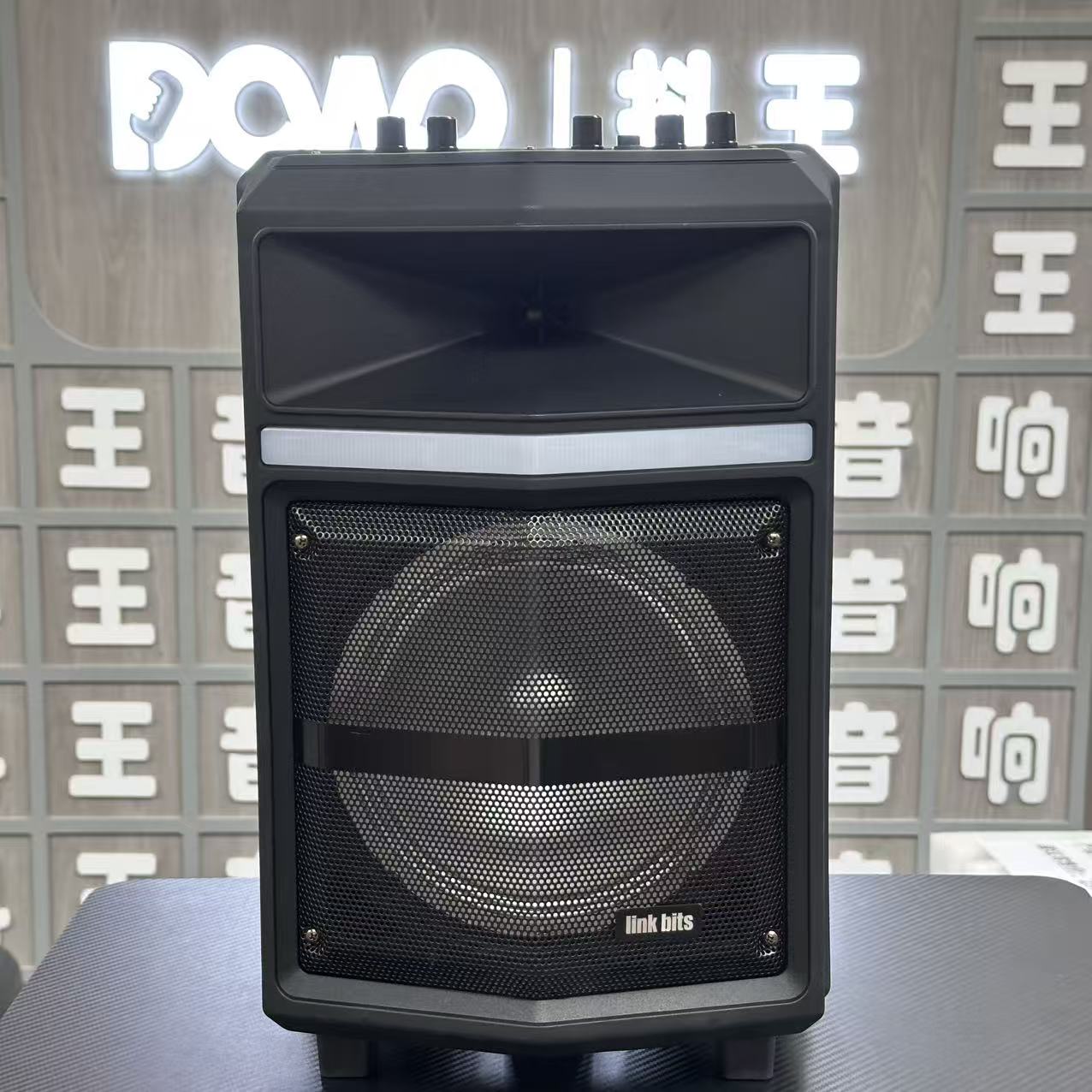 户外8寸大功率广场舞音响移动便携式蓝牙充电拉杆音箱RFR-214