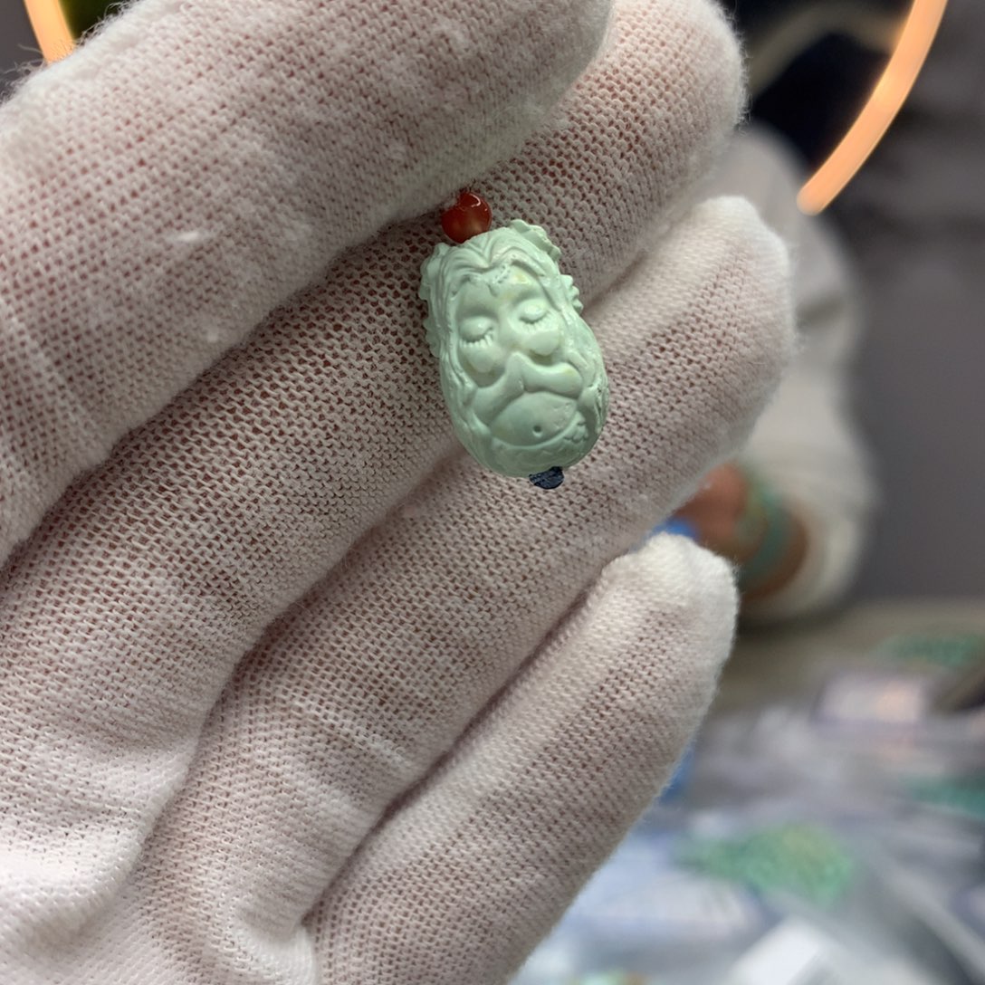 绿松石挂件未镶嵌