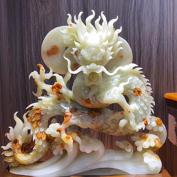 合金蛇纹石玉（覆膜）珠宝奇石