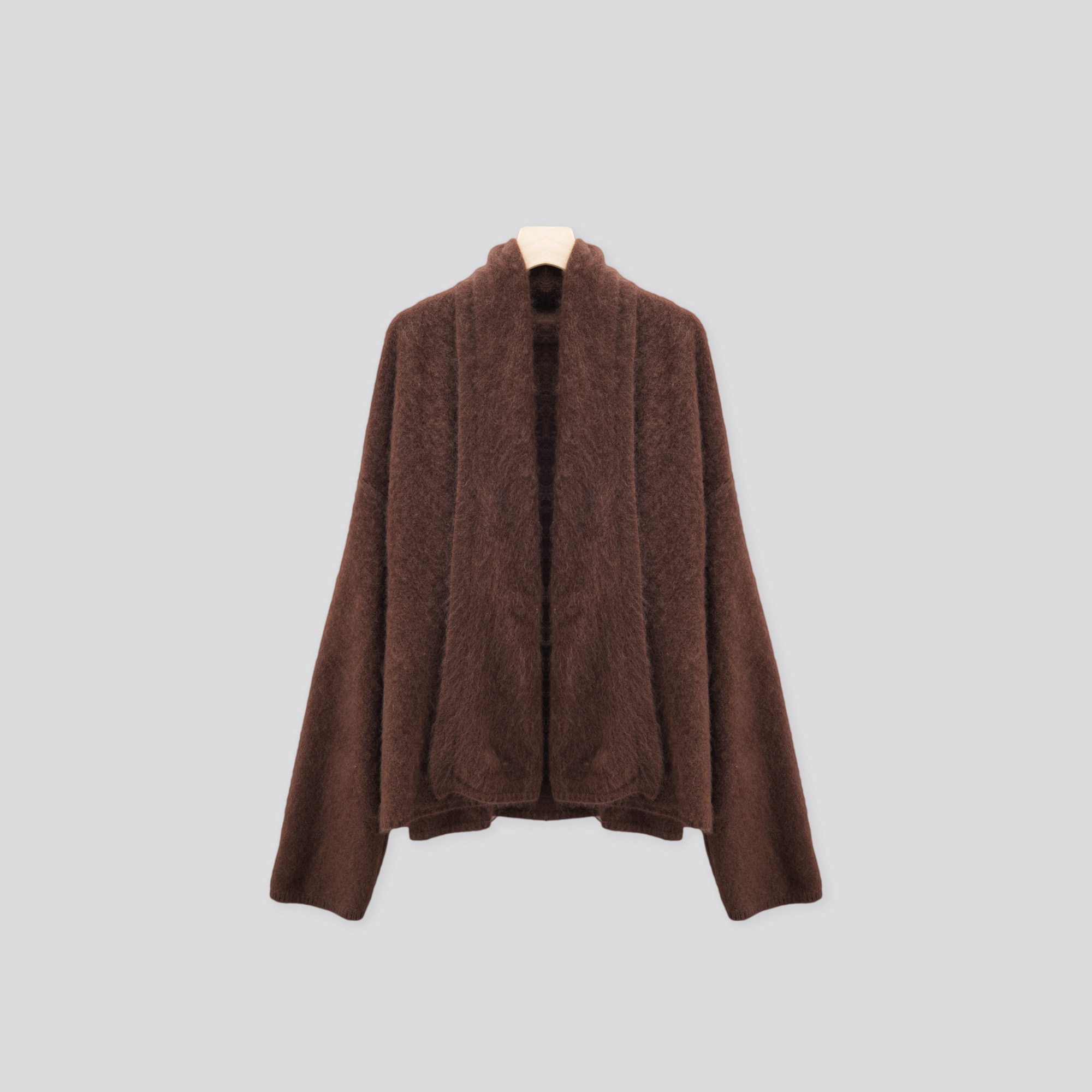 「软黄金质感」羊绒+澳毛开衫：温暖包裹，慵懒高级感拉满 25151