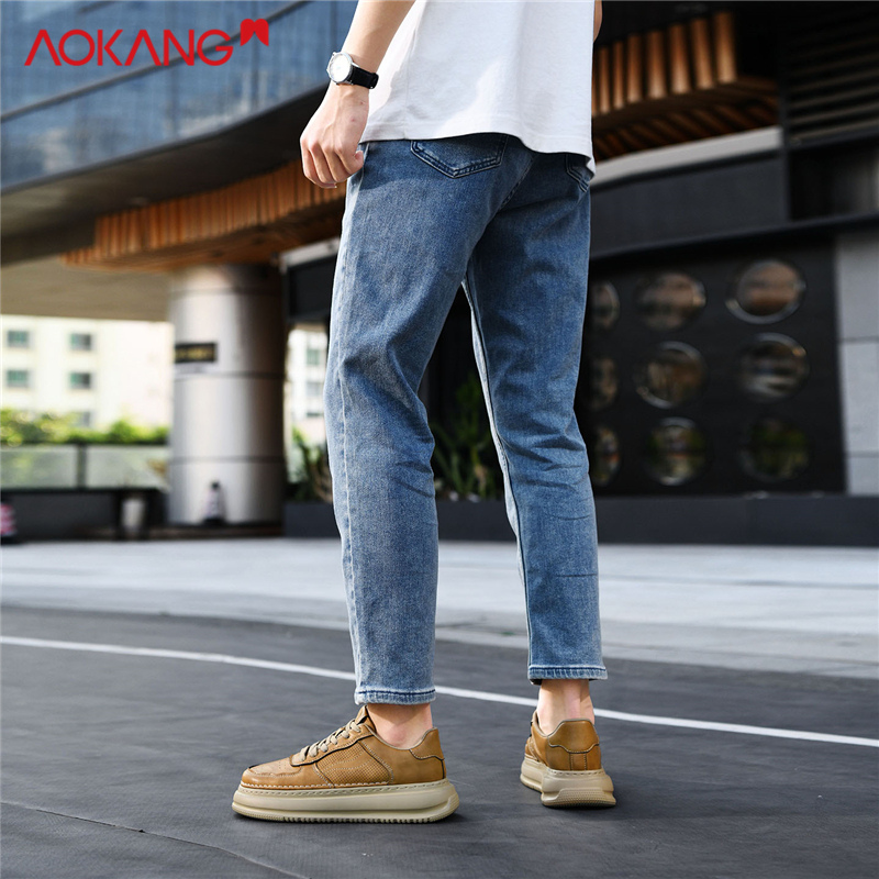 官方正品男鞋秋季板鞋男款潮牌痞帅鞋子男生运动鞋男