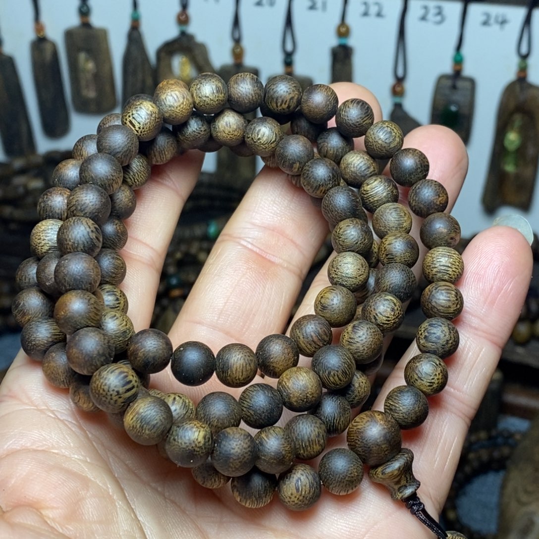 沉香沉香碎屑卡0.8的34.6克