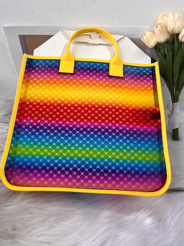 95新 GUCCI/古驰 古驰百搭彩色儿童包