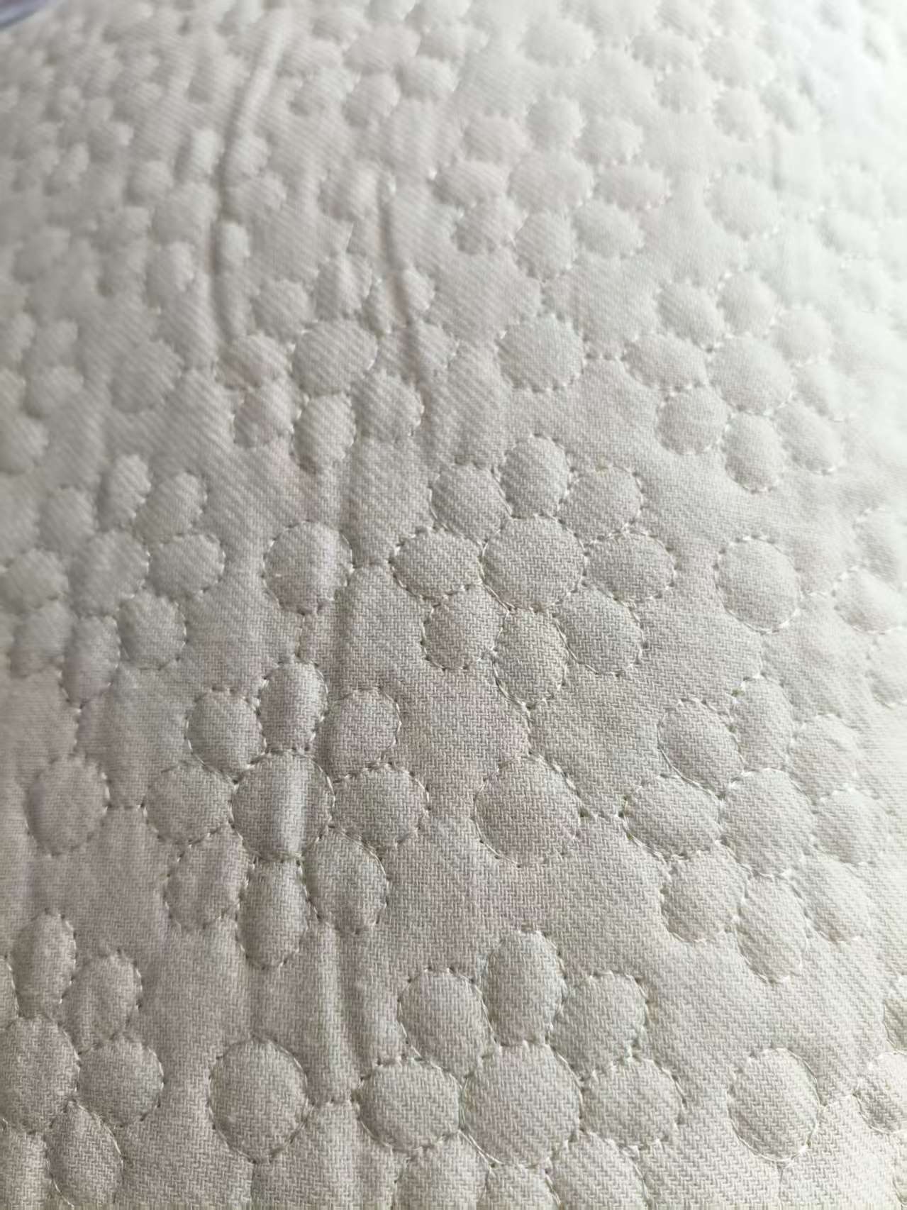 单人护颈棉麻枕头