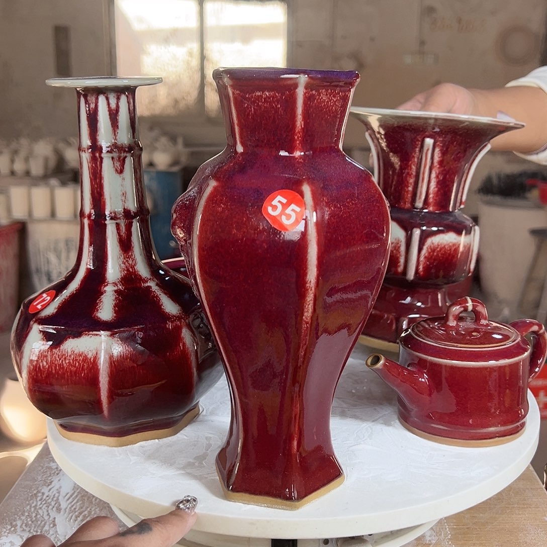 摆件郑家钧窑摆件