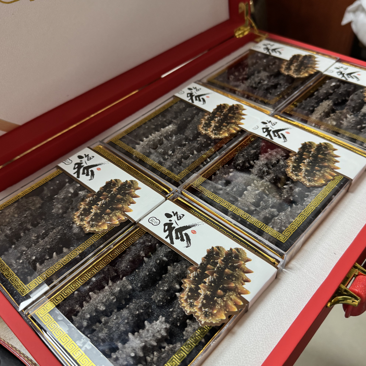 6拼礼盒自选干海参礼盒中秋送礼佳品辽参送领导公司采