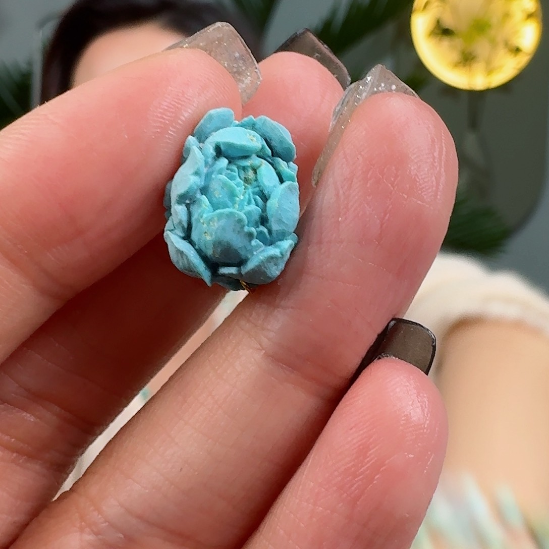 绿松石珠宝奇石未镶嵌