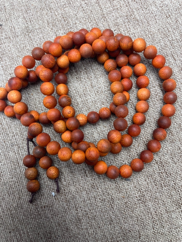 沉香木串文玩老料 手串 65号