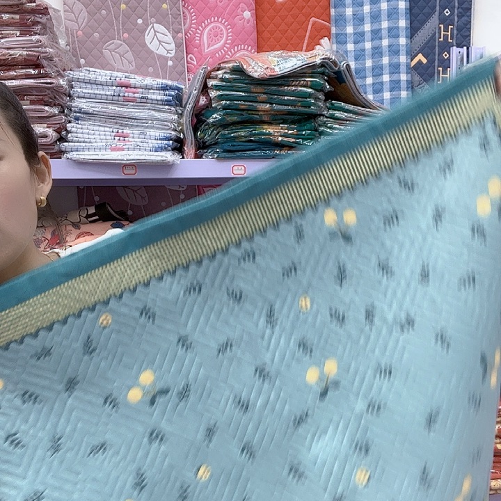 棉绿色小马纯棉面料