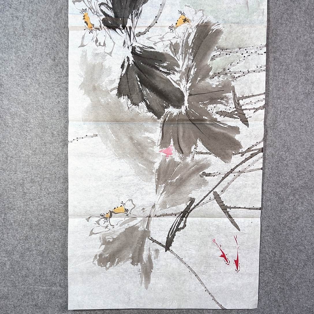 国画366 牡丹花的味道是非常对象