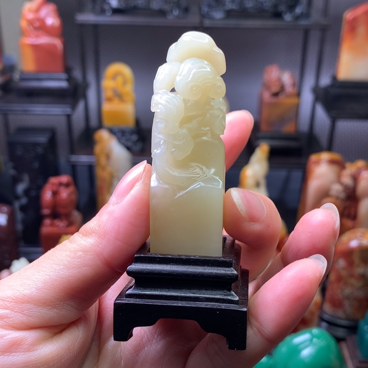 寿山石印石寿山石善伯