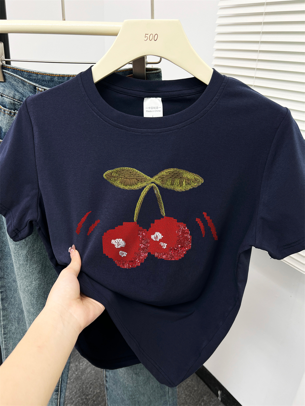 圆领正肩短袖T恤女装韩版早春季新款时尚百搭休闲上衣打底衫ins潮