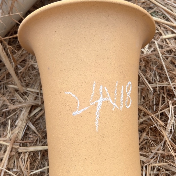 红陶紫砂兰花盆微瑕