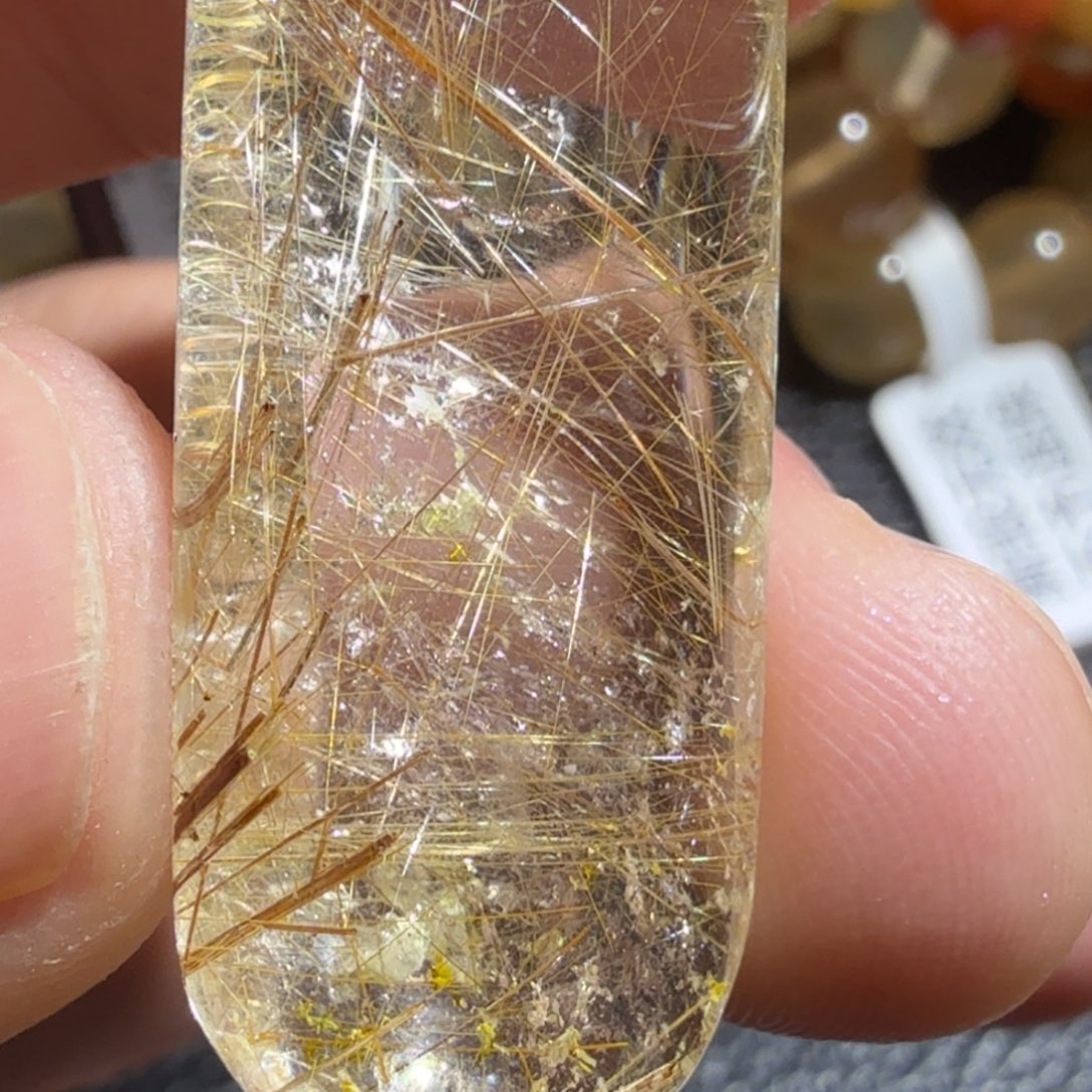 序***之发晶吊坠(不含链)未镶嵌