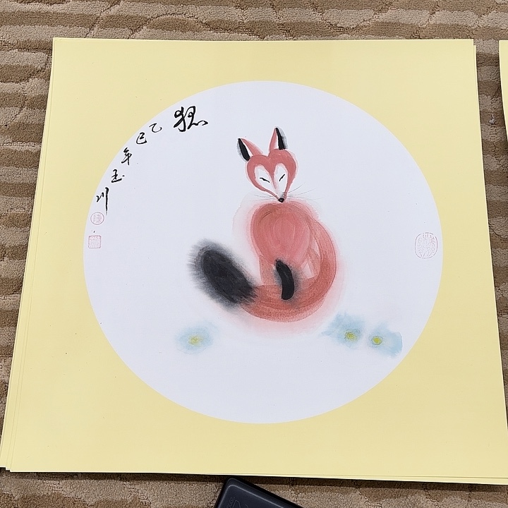 国画花鸟的翅膀和羽毛