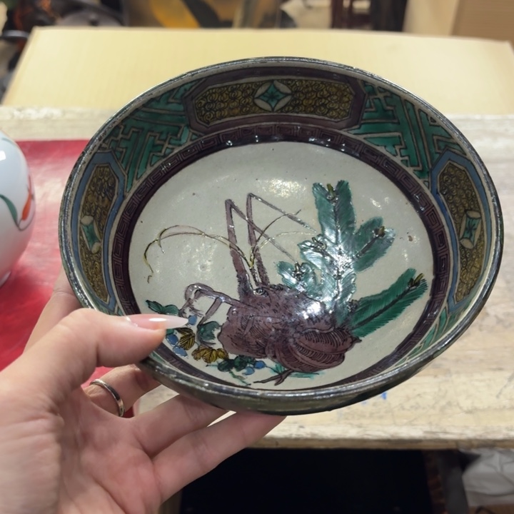 陶瓷古美术置物摆件