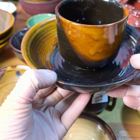 瓷片磁州窑五厂盘碗壶杯有瑕疵