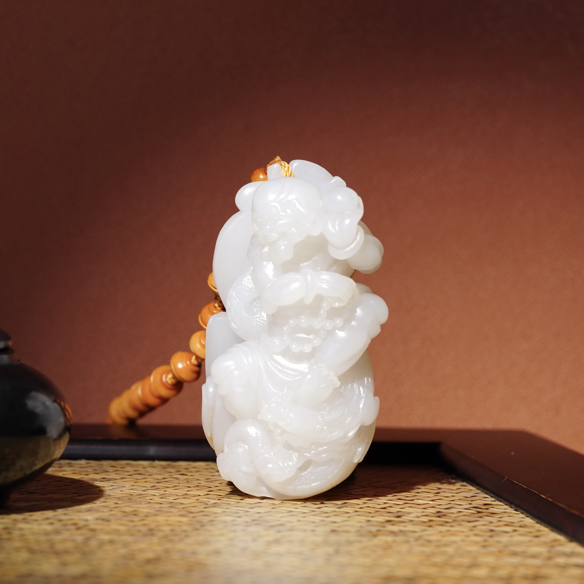 【小周严选】和田玉罗汉