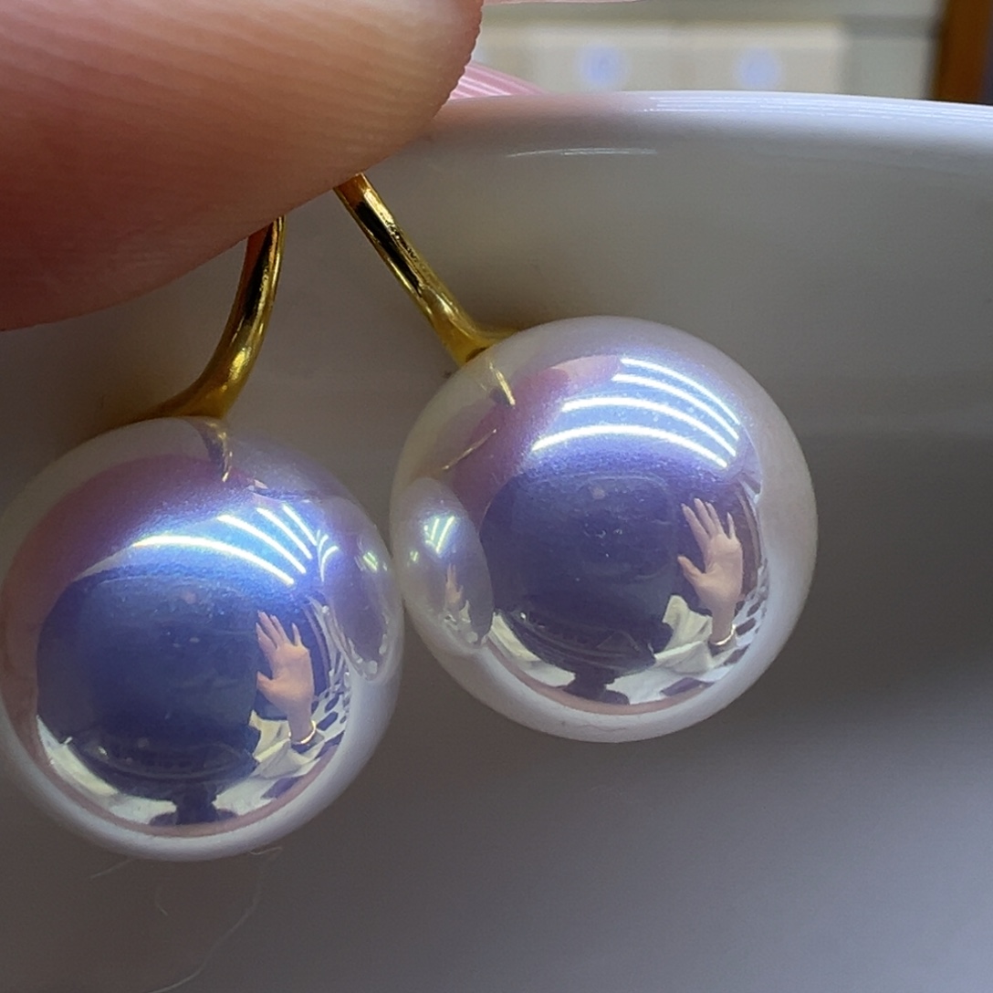 未镶嵌淡水珍珠耳饰