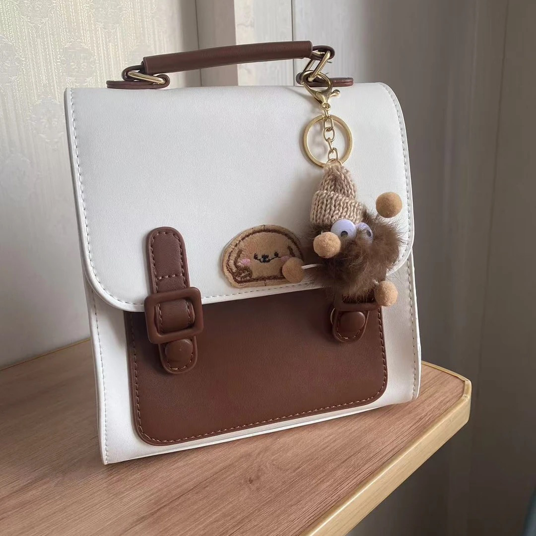 新款单肩双肩包新款百搭手提斜挎包