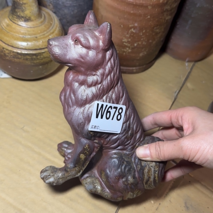 备前烧作品备前烧微瑕