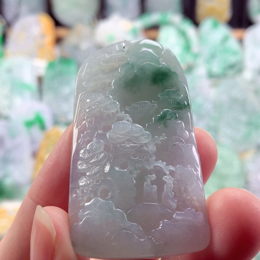 【闪购商品】翡翠吊坠(不含链)未镶嵌