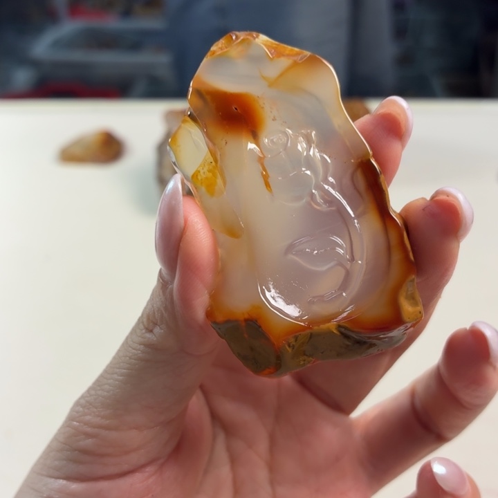 未镶嵌吊坠(不含链)玛瑙/玉髓