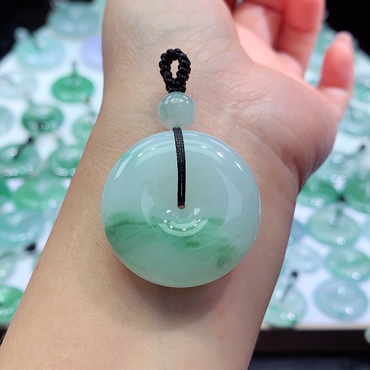 颈饰未镶嵌翡翠14尺寸31.4*10.2