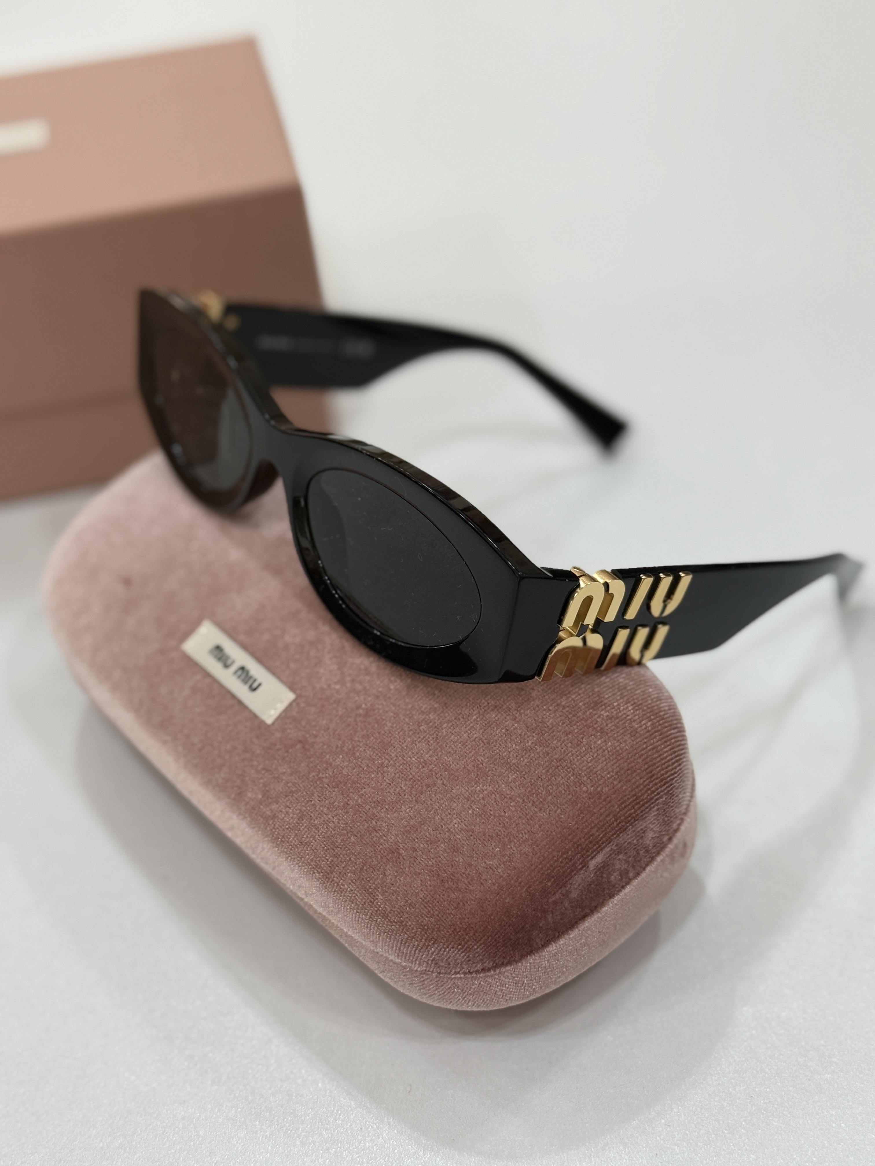 95新 MIU MIU/缪缪 夏七中古｜4446｜太阳镜