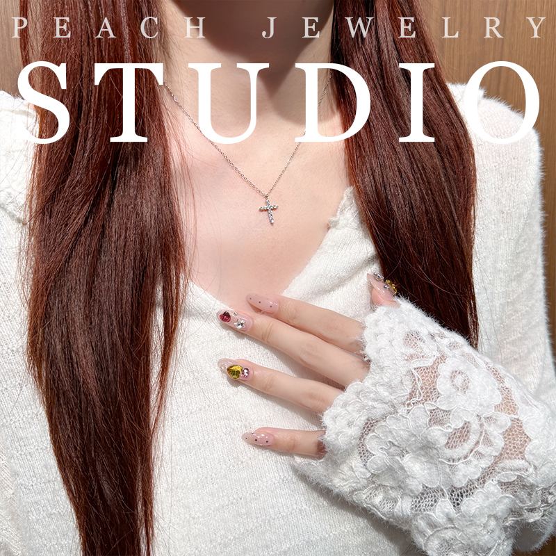 坠链均925银锆石 预售 锆石项链 FD12 多样性发一颜色微差