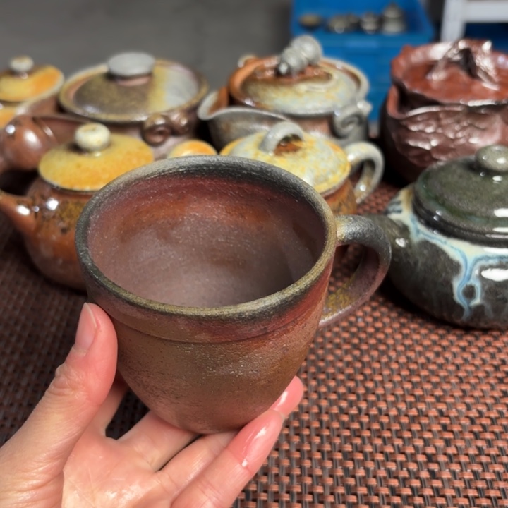 紫砂茶杯古朴马克240 C