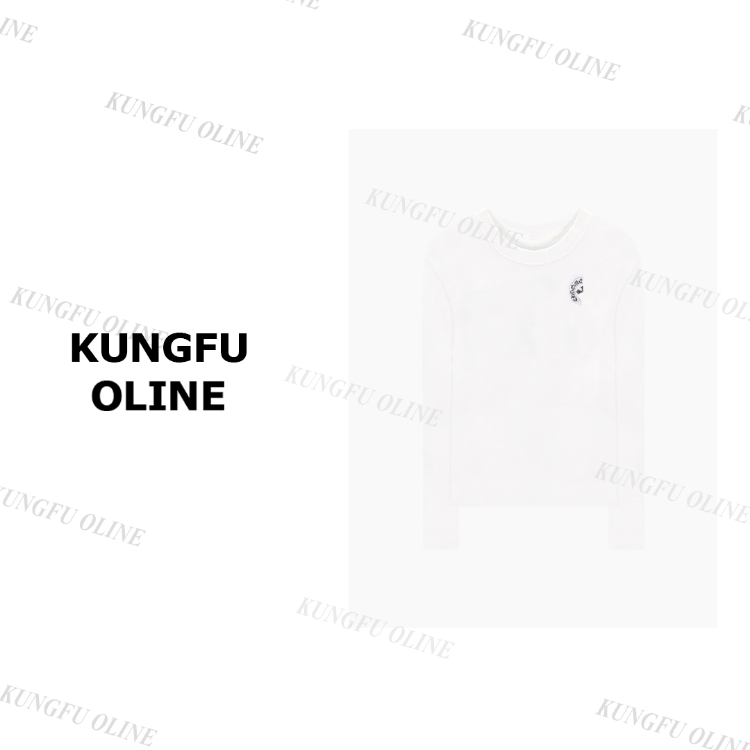 【FF】【半圆十字架】CT43-63秋季流光风羊毛流行印花T恤正肩