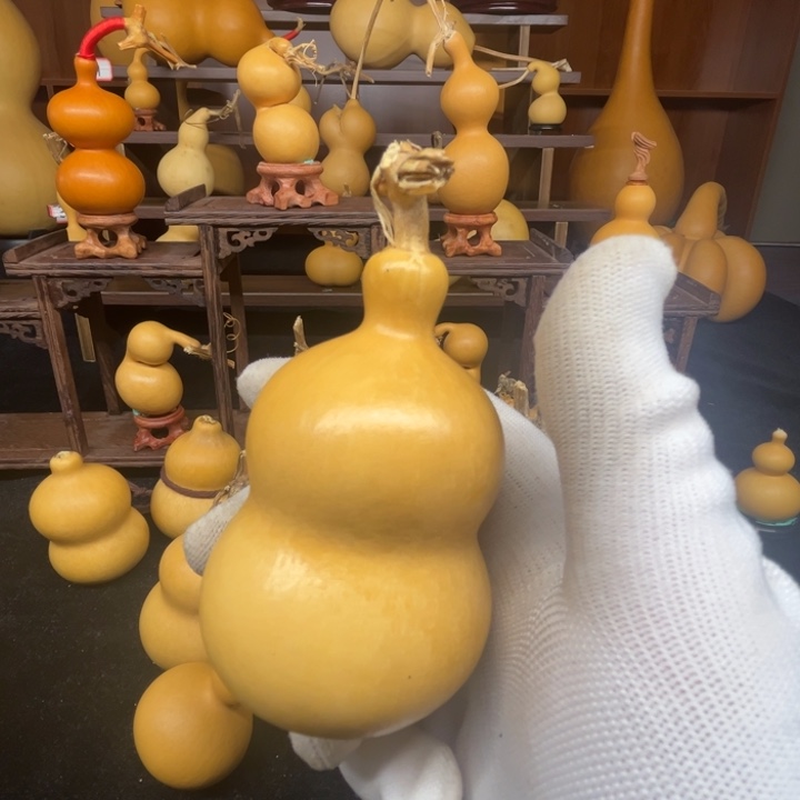 厚皮响籽手把件文玩葫芦可盘玩可包挂百搭实用