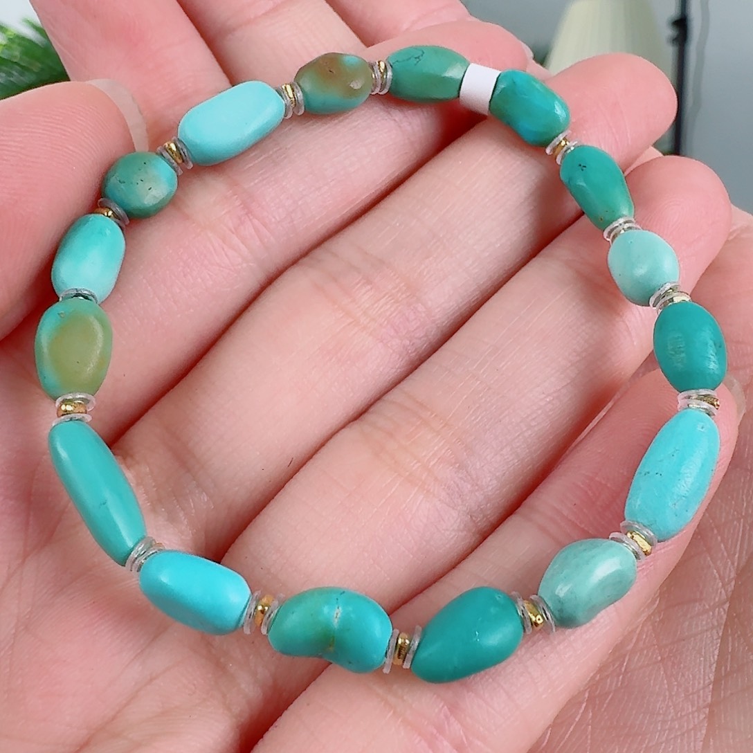 未镶嵌绿松石珠宝奇石