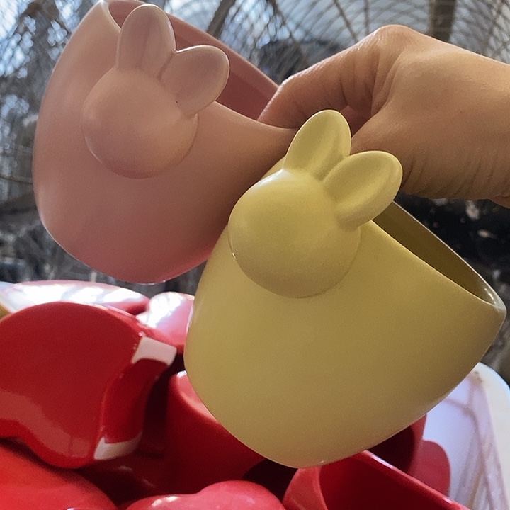 陶盆有孔 瑕疵针孔漏釉介意勿拍外高 11外口10