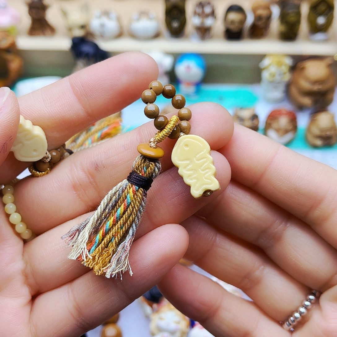 鹿骨其他手工雕刻配饰