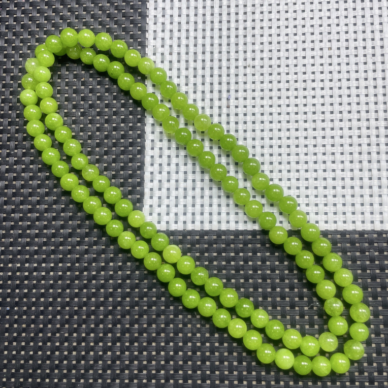 绿色8mm108颗项链371