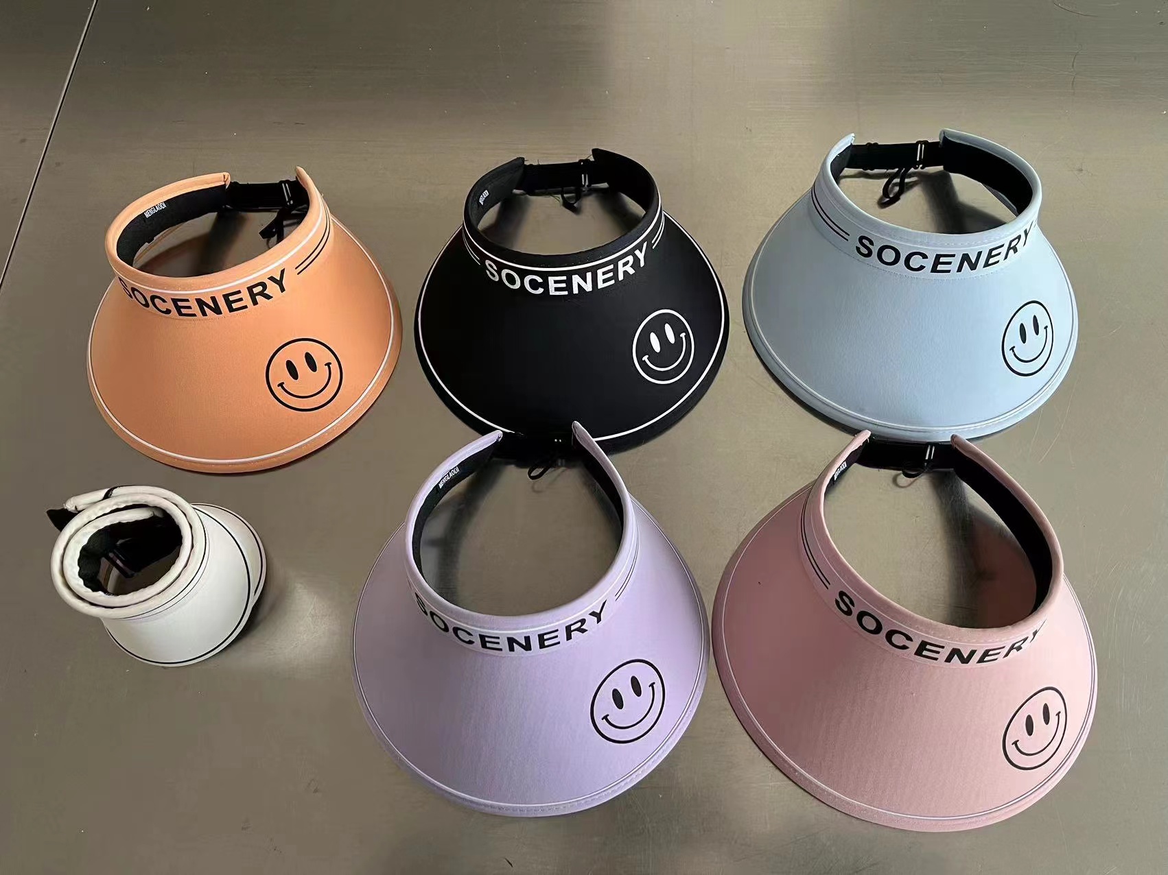 aa遮阳帽防晒帽图片款式颜色随机发