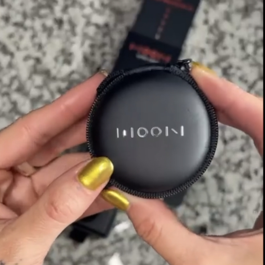 直径6x3cm 珠宝首饰硬壳包 防水防尘圆形包 带铝扣 S191-1