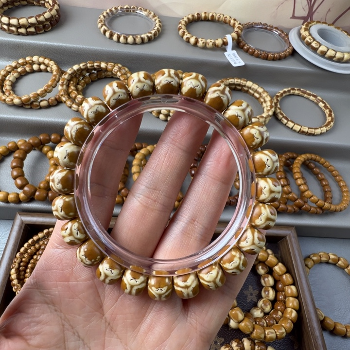 紫金鼠手串实心紫金鼠熊猫10.5