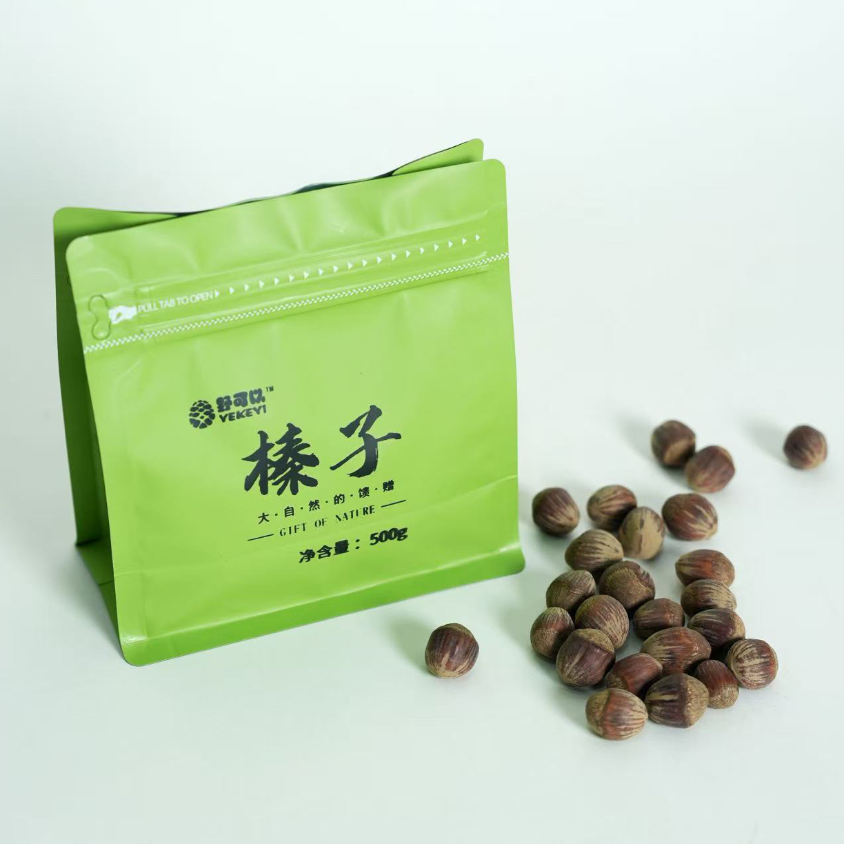 东北头茬大榛子当季新货炒熟营养坚果
