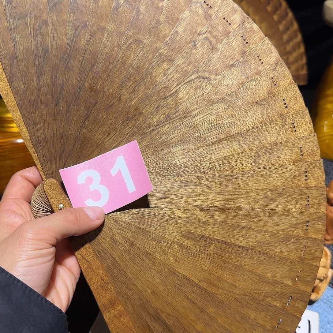金丝楠我**修金丝楠木扇子